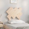 vidaXL T&ecirc;te de lit 72,5x3x81 cm Bois massif de pin
