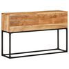 vidaXL Table console 120x30x75 cm Bois d'acacia massif