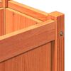 vidaXL Jardini&egrave;re cire marron 150x31x31 cm bois de pin massif
