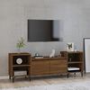 vidaXL Meuble TV Ch&ecirc;ne marron 160x35x55 cm Bois d'ing&eacute;nierie