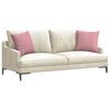 vidaXL Coussins de canap&eacute; 2 pcs Rose 45 x 45 cm