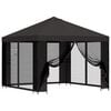 vidaXL Abri de jardin avec parois 3 x 3 m Anthracite