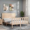 vidaXL Cadre de lit sans matelas 140x200 cm bois massif de pin