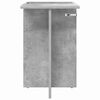 vidaXL Table d'appoint Gris b&eacute;ton 35 x 40 x 55 cm Bois d'ing&eacute;nierie