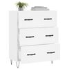 vidaXL Buffet blanc 69,5x34x90 cm bois d'ing&eacute;nierie