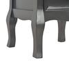 vidaXL Tables de chevet 2 pcs Noir 35x30x49 cm MDF