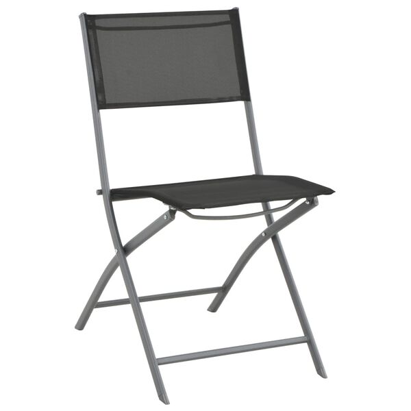 vidaXL Mobilier de salle &agrave; manger d'ext&eacute;rieur 9 pc Acier