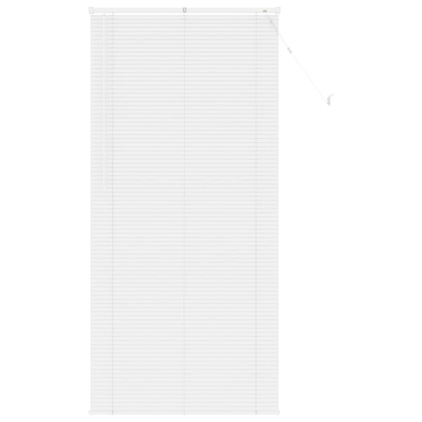 vidaXL Store V&eacute;nitien R&eacute;glable Blanc 213 x 100 cm PVC