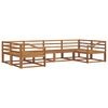vidaXL Ensemble de canap&eacute;s d'ext&eacute;rieur 6 pcs Naturel