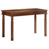 vidaXL Table &agrave; manger 120x60x77 cm bois massif d'acacia