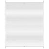 vidaXL Store pliss&eacute; 110x125 cm Blanc