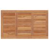 vidaXL Ensemble &agrave; manger de jardin 5 pcs Bois de teck massif