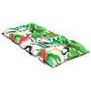 vidaXL Coussins de chaise &agrave; dossier bas lot de 2 multicolore