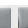 vidaXL T&ecirc;te de lit Autre Blanc 135 cm Bois massif en pin