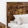 vidaXL T&ecirc;te de lit avec t&ecirc;te de lit Ch&ecirc;ne fum&eacute; 75 cm Bois d'ing&eacute;nierie
