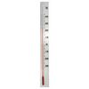 Nature Thermom&egrave;tre mural d'ext&eacute;rieur Aluminium 3,8x0,6x37 cm