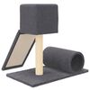 vidaXL Arbre &agrave; chat avec griffoir en sisal Gris fonc&eacute; 59 cm