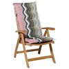 Madison Coussin de chaise &agrave; dossier haut Chris 125x50 cm Rose