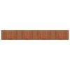 vidaXL Tapis rectangulaire marron 60x400 cm bambou
