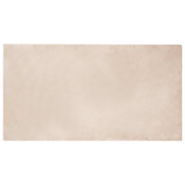 vidaXL Tapis en fausse anti-d&eacute;rapant Olite Taupe 60 x 110 cm Polyester