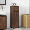 vidaXL Cabinet de salle de bain Ch&ecirc;ne brun 30,5 x 30 x 101 cm