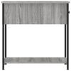 vidaXL Tables de chevet 2 pcs sonoma gris 30x60x60cm bois d'ing&eacute;nierie