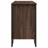 vidaXL Armoire lavabo de salle de bain ch&ecirc;ne marron 91x35x60 cm