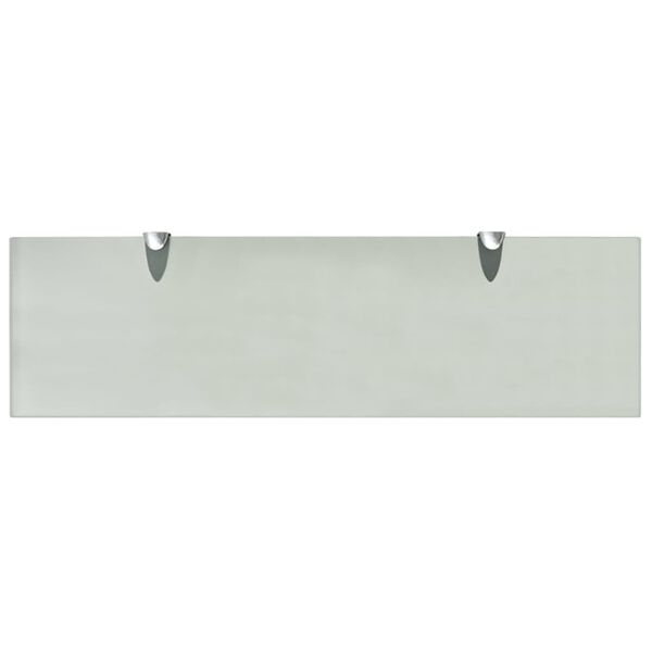 vidaXL Étagères murales 2 pcs Verre 70 x 20 cm 8 mm