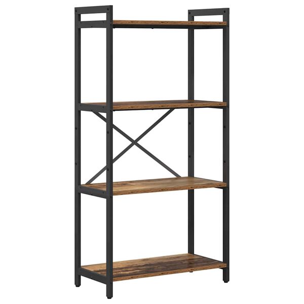 vidaXL &Eacute;tag&egrave;re Bois ancien 40 x 30 x 85 cm Bois d'ing&eacute;nierie