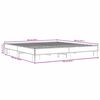 vidaXL Cadre de lit sans matelas sonoma gris 180x200 cm
