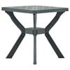 vidaXL Table de bistro Vert 70x70x72 cm Plastique
