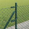 vidaXL Poteau de cl&ocirc;ture. Vert 25 x 0,6 m (maille 40 x 40 mm)