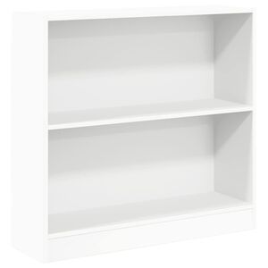 vidaXL Biblioth&egrave;que blanc 80x24x75 cm bois d'ing&eacute;nierie