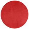 vidaXL Tapis OVIEDO &agrave; poils courts rouge &Oslash; 200 cm