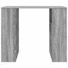 vidaXL Bureau Gris Sonoma 90 x 50 x 75 cm Bois d'ing&eacute;nierie