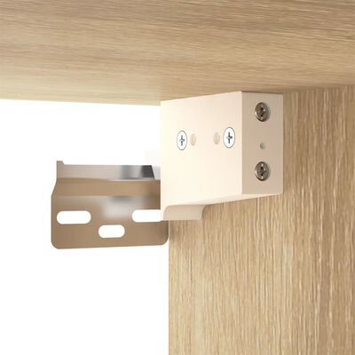 vidaXL Ensemble de meubles TV 4 pcs Chêne sonoma Bois d'ingénierie