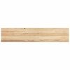 vidaXL Marches d'escalier 20 pcs non trait&eacute; bois de ch&ecirc;ne massif