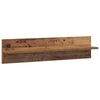vidaXL &Eacute;tag&egrave;re Murale avec &eacute;tag&egrave;re 2 pcs Bois Ancien 80 x 11,5 x 18 cm