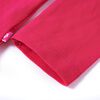 T-shirt enfants &agrave; manches longues rose vif 128