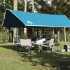 vidaXL B&acirc;che de camping bleu 500x294 cm imperm&eacute;able