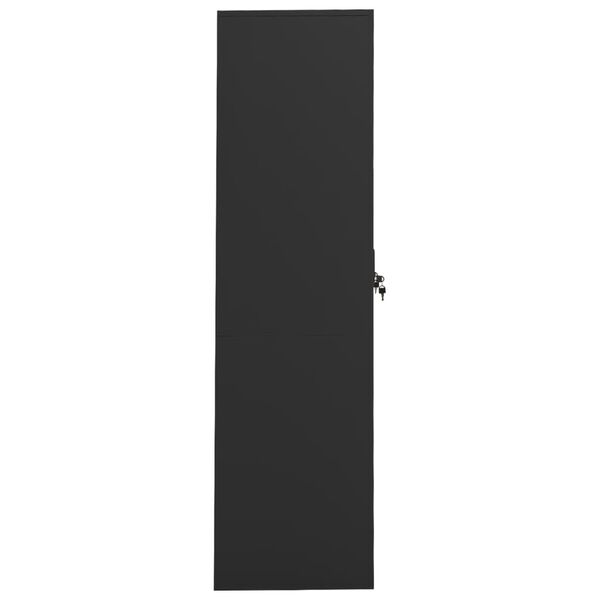 vidaXL Garde-robe Anthracite 80x50x180 cm Acier