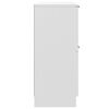 vidaXL Buffet Blanc 30x30x70 cm Bois d'ing&eacute;nierie