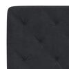 vidaXL Cadre de lit sans matelas noir 90x190 cm velours