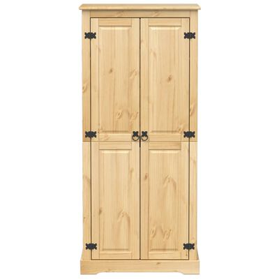 vidaXL Garde-robe Corona 76x50x170 cm bois de pin massif