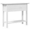 vidaXL Table console BODO blanc 91x35x74 cm bois de pin massif