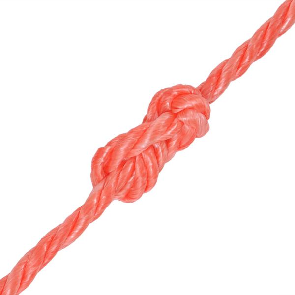 vidaXL Corde torsad&eacute;e Polypropyl&egrave;ne 14 mm 250 m Orange