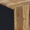 vidaXL Buffets 3 pcs Bois de manguier brut