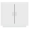 vidaXL Buffet Blanc 80x40x75 cm Bois d'ing&eacute;nierie