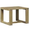 vidaXL Salon de jardin 3 pcs bois de pin impr&eacute;gn&eacute;