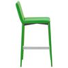 vidaXL Ensemble de bar 3 pcs Similicuir Vert